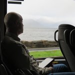 Chuck enjoys the view | Photo taken by Mary K