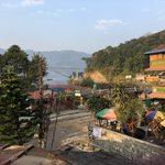 View from our hotel Pokhara | Photo taken by Susan H