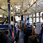 Bus to trailhead | Photo taken by Joost S