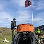 Waving the flag of Norway | Photo taken by florence P