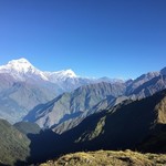 Magnificent views from the lodge at Khopra | Photo taken by Morgan U