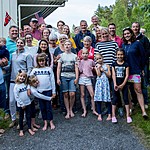 Family in Risor | Photo taken by Richard T