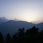 Poon Hill Sunrise | Photo taken by LeaAnn F