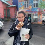 Giant cinnamon roll in Reykjavik! | Photo taken by Michael W