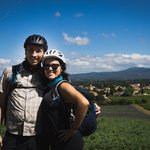 In the Rhône Valley overlooking fields of lavender  | Photo taken by Richard L