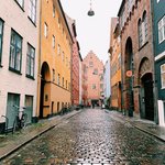 Pretty street in Copenhagen | Photo taken by Michael W