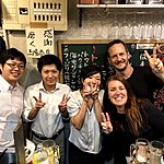 Sharing a good time with some new friends | Photo taken by Joost S