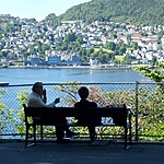Walking in Bergen | Photo taken by Roberta R