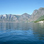 By the fjord in Aurland | Photo taken by Roberta R