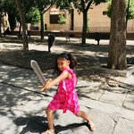 Kennedy bought her first sword | Photo taken by Kenya C