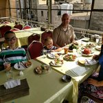 Lunch on a roof top - Amman | Photo taken by Brad F