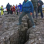Tectonic Plates dividing North America and Europe | Photo taken by Dave L