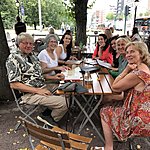 Meeting cousins | Photo taken by Katie D