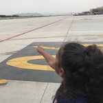 Getting on the plane home | Photo taken by Kenya C