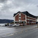 Our hotel - downtown Voss  | Photo taken by Robin W