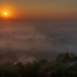 Sunset at Mandalay Hill. | Photo taken by Tack S