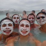 Silica mask in Blue Lagoon | Photo taken by Grace L
