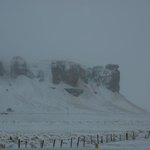 Another site during blizzard-sign unable to be read! | Photo taken by Grace L