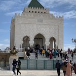 Mausoleum of Mohamed V | Photo taken by Eileen S