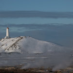 Reykjanes Lighthouse | Photo taken by Kristin C