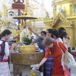 I'm a Tuesday child! At Shredagon Pagoda in Yangon. | Photo taken by Martha P