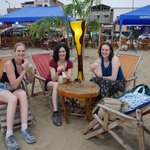 A well earned refreshment after a day of touring | Photo taken by Sheila R