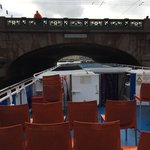 Going under bridge  | Photo taken by Diane P