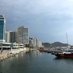 Santa Marta's harbor front | Photo taken by Sophie E