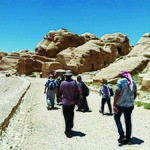 Entrance to Petra | Photo taken by Krish I