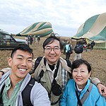 Hot air balloon ride over the Serengeti | Photo taken by Jonathan G