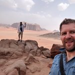 Near Lawrence's Spring in Wadi Rum | Photo taken by Adam K