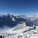 Ama Dablam and Kumbu Glacier from Kala Patthar | Photo taken by Harold S