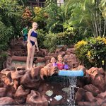 Pool fun upon our arrival | Photo taken by Kim S