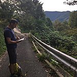 studying the route | Photo taken by Joost S