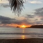 Sunset at Playa Carrillo | Photo taken by Anita L