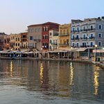 Chania at sunrise | Photo taken by Jason C