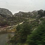 Rocks, hills and water | Photo taken by Valerie M