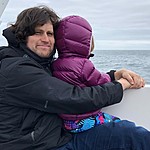 Brian and Silas - Heimaey | Photo taken by Elizabeth R