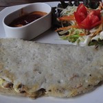 Nepali Pizza | Photo taken by Karen W