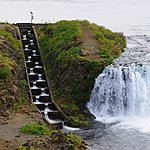 Foxi Waterfall with Salmon Ladder | Photo taken by Dave L