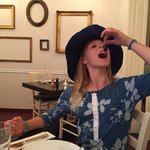 Piper loves olives! | Photo taken by Rogene G