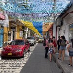 The colorful Getsemani neighborhood! | Photo taken by Edgar a