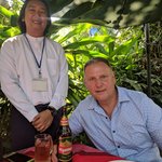 First Myanmar beer. | Photo taken by Stephen M