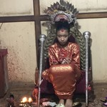 Living Goddess, Kumari | Photo taken by Lisa D