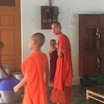 Novice Monks  | Photo taken by Rachael W