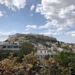 The view from our Zillers hotel room | Photo taken by Rebecca R