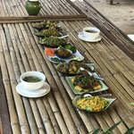 Our meal | Photo taken by Bonnie S