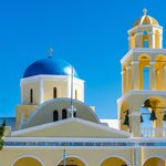 Oia Town Square | Photo taken by David B