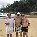 Kambiz and Jafar with Homayoun | Photo taken by Cynthia C