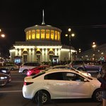 St Pete, Metro Station at night | Photo taken by Diane P